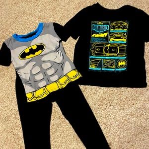 Batman pjs and shirt